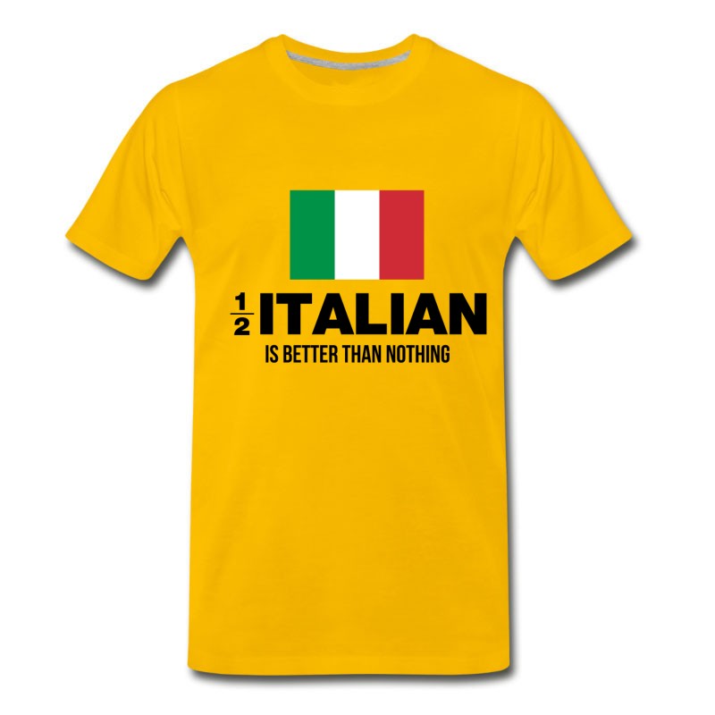 Men's Half_italian T-Shirt