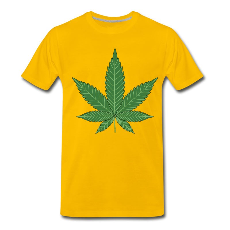 Men's Hanf Cannabis Kiffen Marijuana Hemp Grass Gras5 T-Shirt