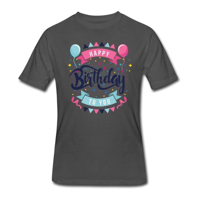 Men's Happy Birtday T-Shirt