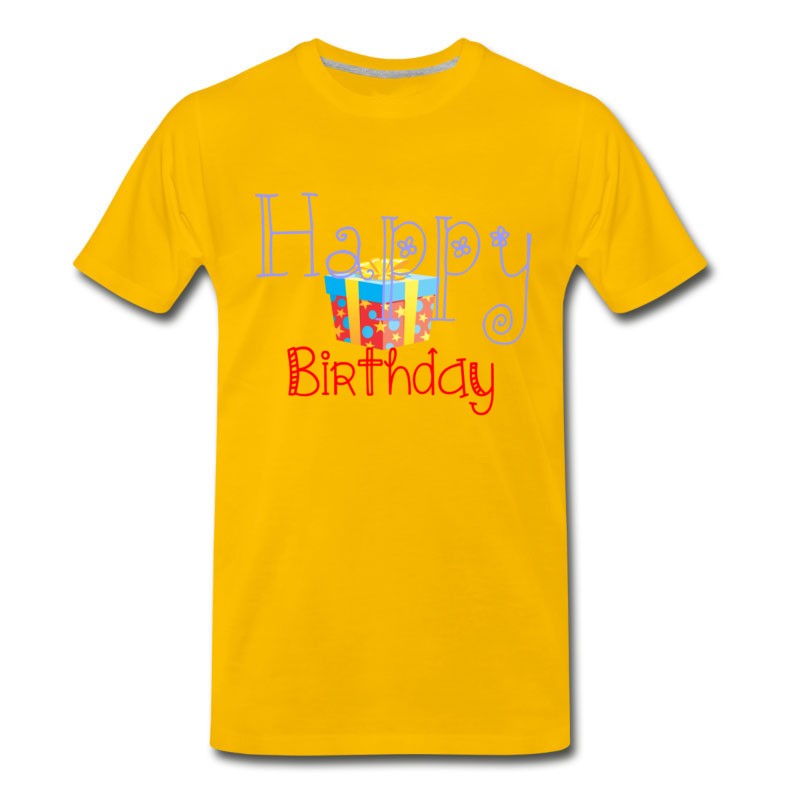 Men's Happy Birthday T-Shirt - Pro Tee