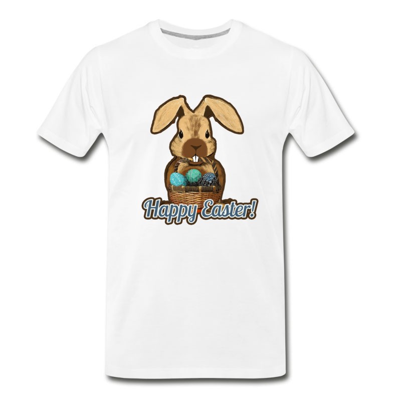 Men's Happy Easter Bunny! T-Shirt