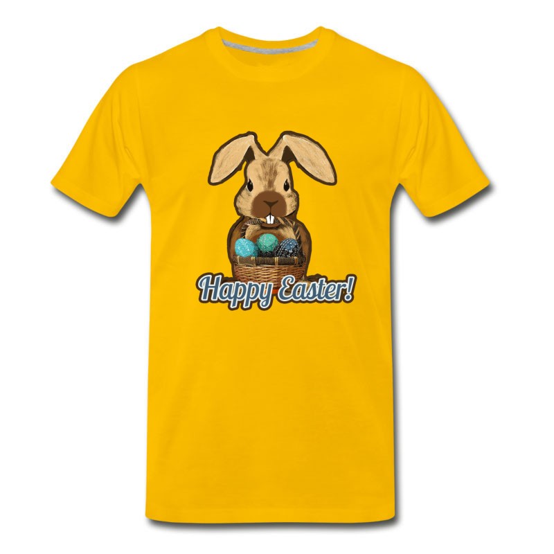 Men's Happy Easter Bunny! T-Shirt