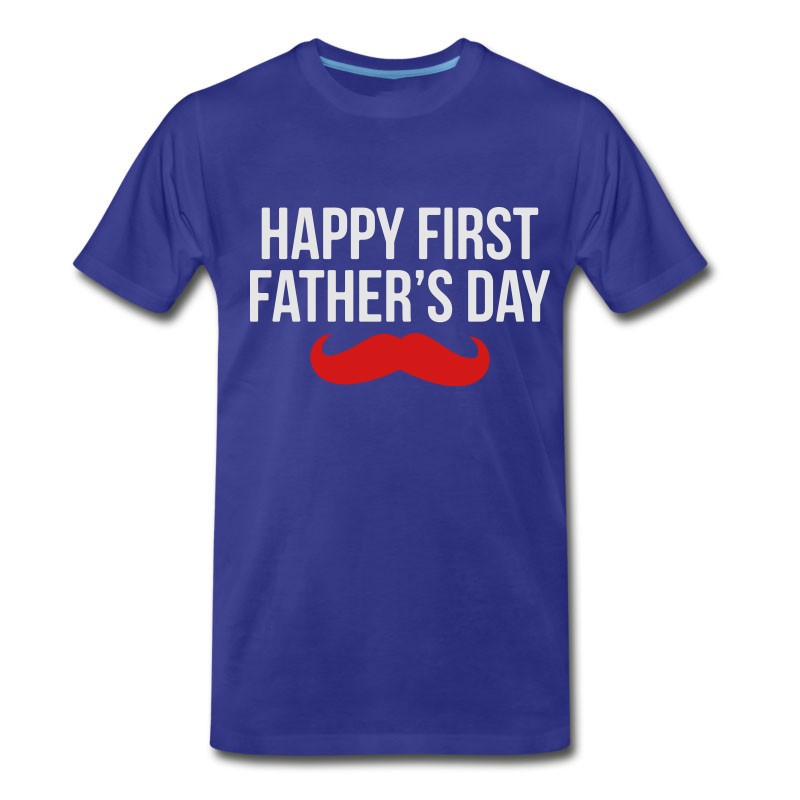 Men's Happy First Father S Day T-Shirt