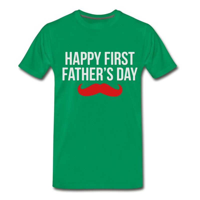 Men's Happy First Father S Day T-Shirt