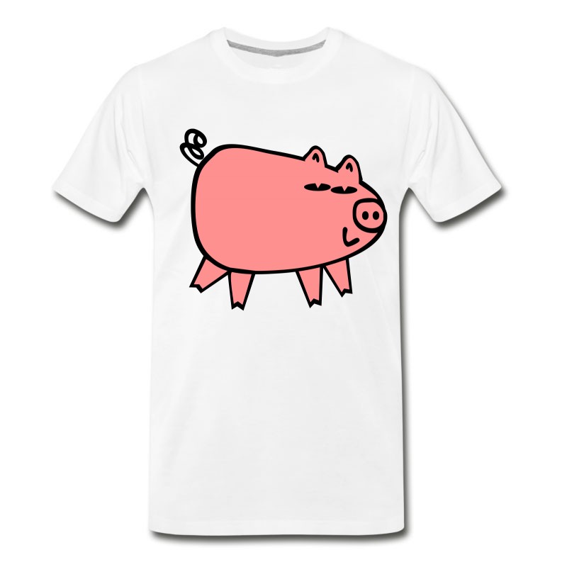 Men's Happy Piggy T-Shirt