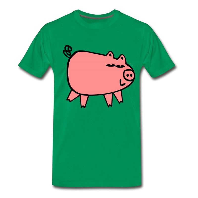 Men's Happy Piggy T-Shirt