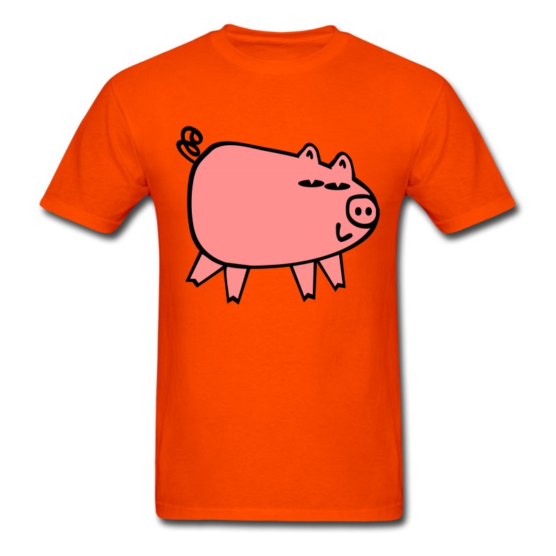 Men's Happy Piggy T-Shirt