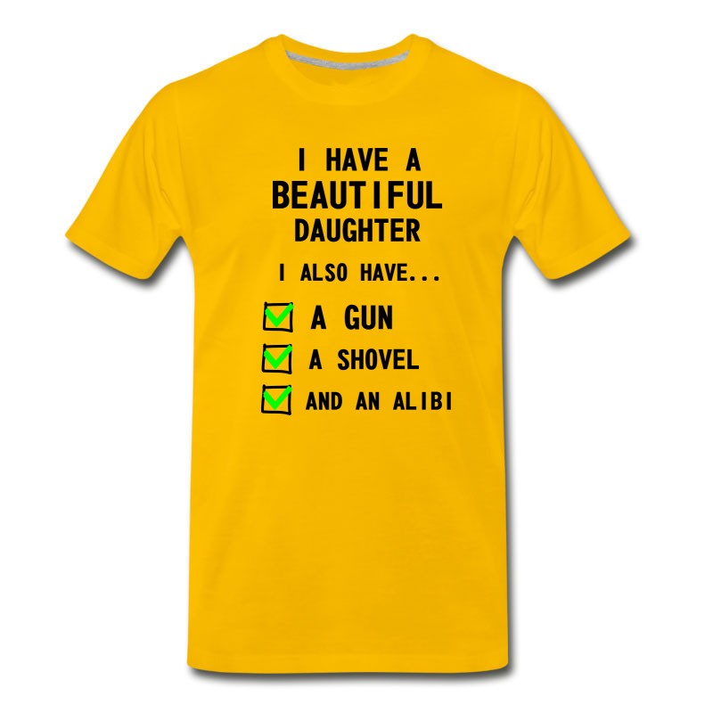 Men's Have Beautiful Daughter T-Shirt