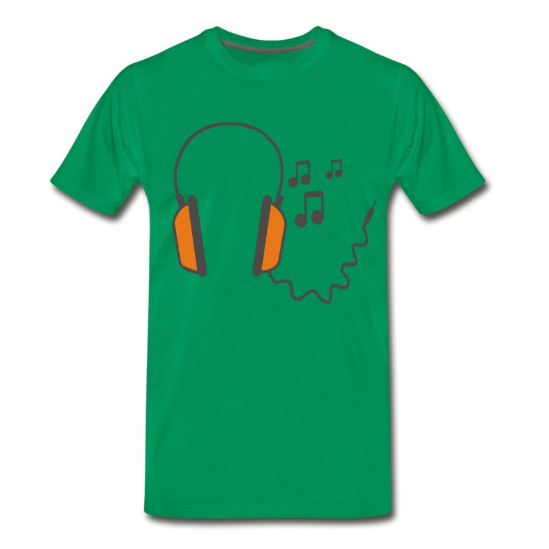 Men's Headphone T-Shirt