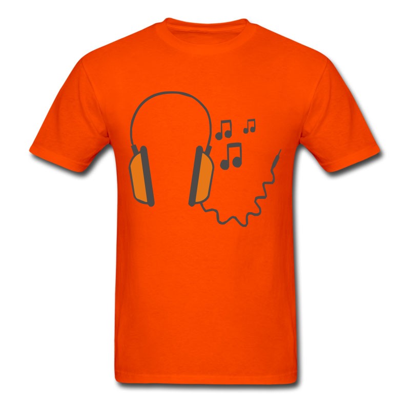 Men's Headphone T-Shirt