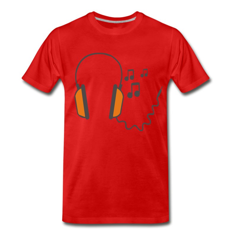 Men's Headphone T-Shirt