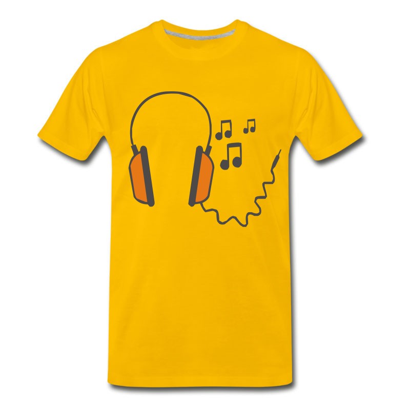 Men's Headphone T-Shirt