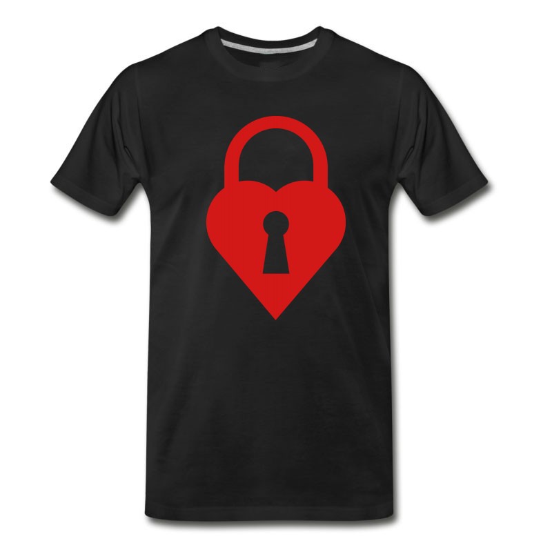 Men's Heart Lock T-Shirt