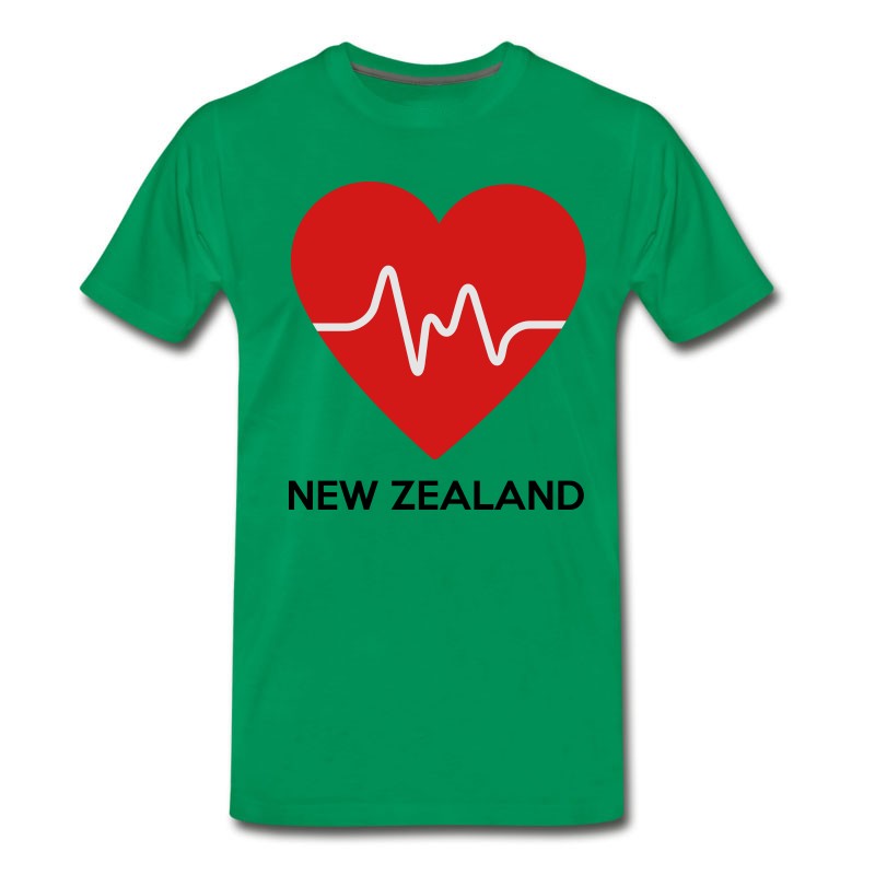 Men's Heart New Zealand T-Shirt