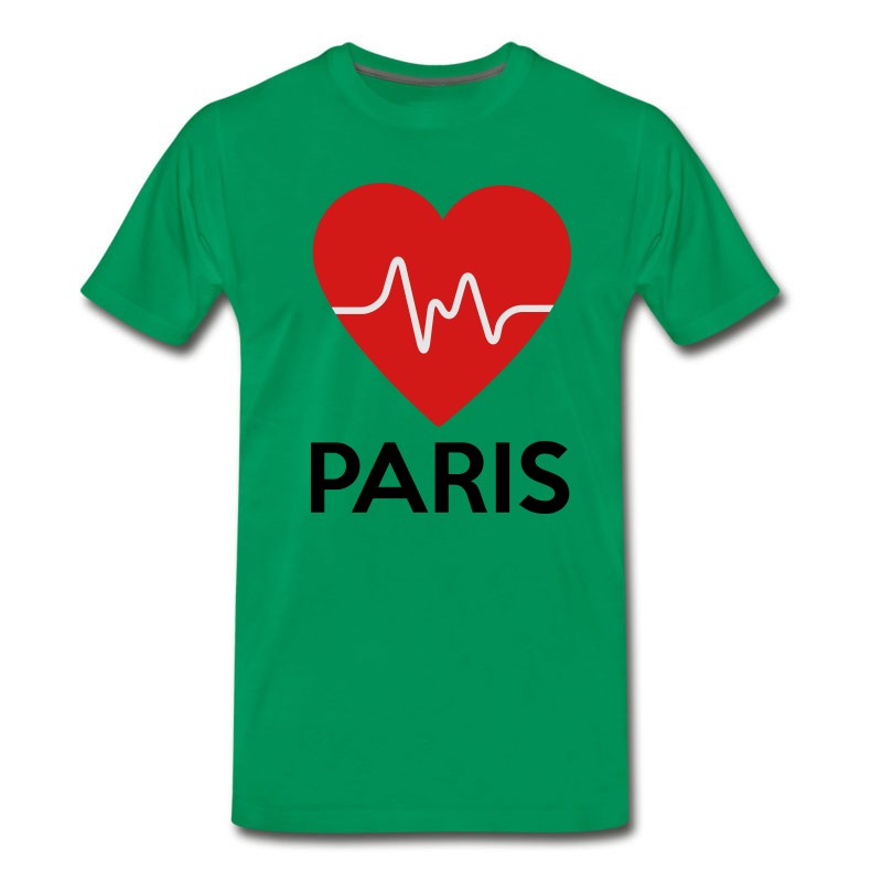 Men's Heart Paris T-Shirt