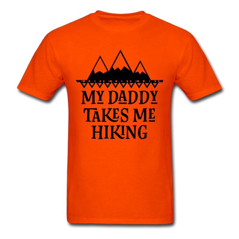 Men's Hiker My Daddy Takes Me Hiking T-Shirt