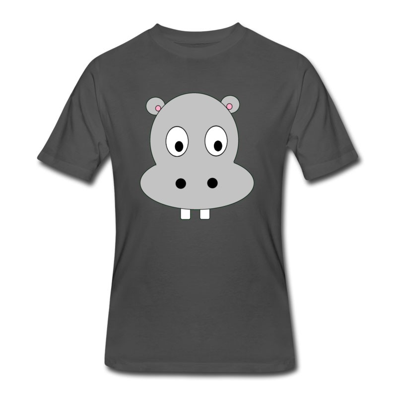 Men's Hippo Face T-Shirt