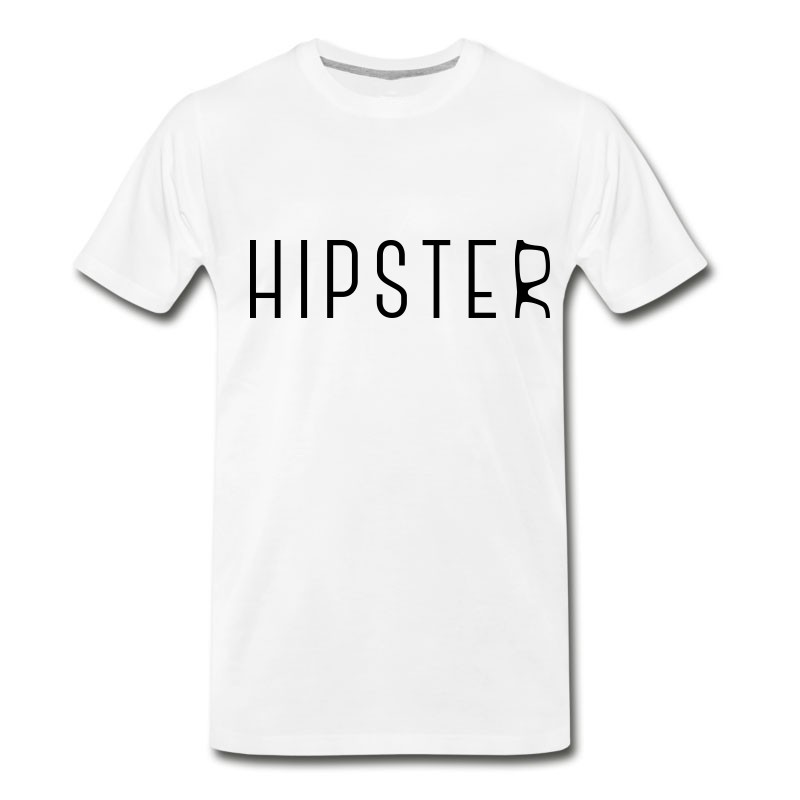 Men's Hipster With Glasses T-Shirt