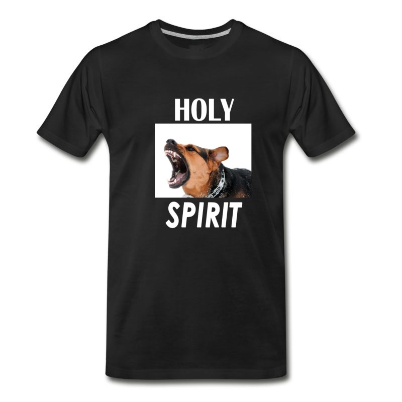 holy spirit dog shirt