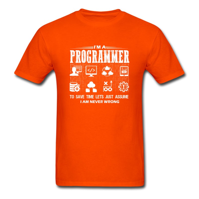 Men's I Am A Programmer Shirts T-Shirt