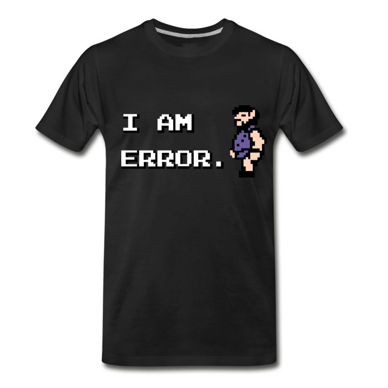 Men's I Am Error Zelda T-Shirt