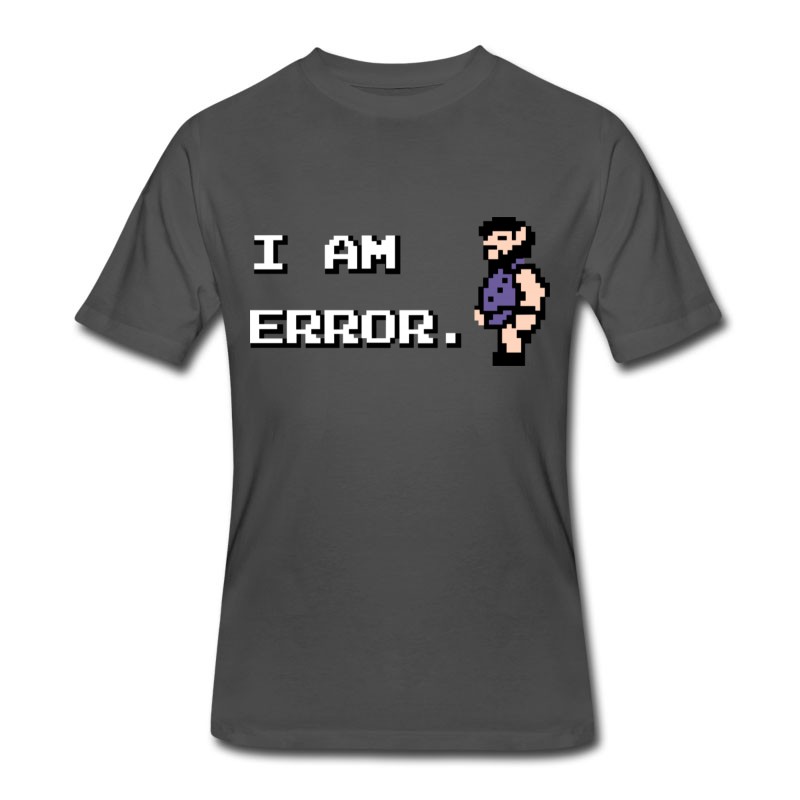 Men's I Am Error Zelda T-Shirt