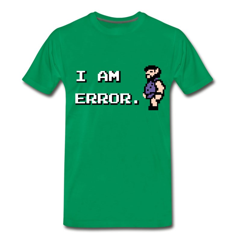 Men's I Am Error Zelda T-Shirt