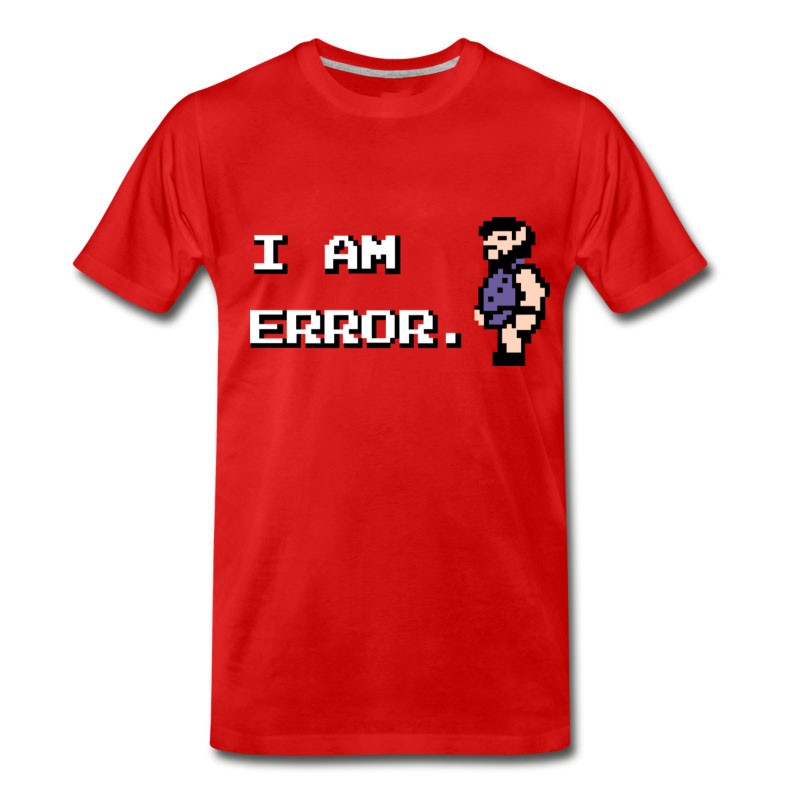 Men's I Am Error Zelda T-Shirt