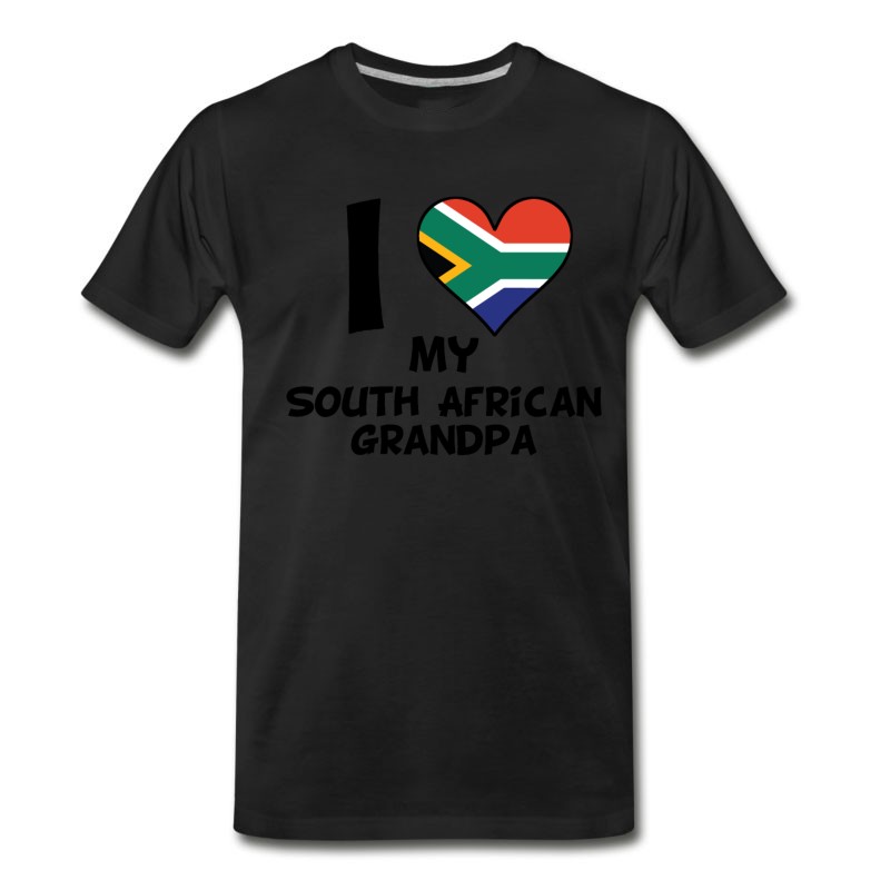 Men's I Heart My South African Grandpa T-Shirt