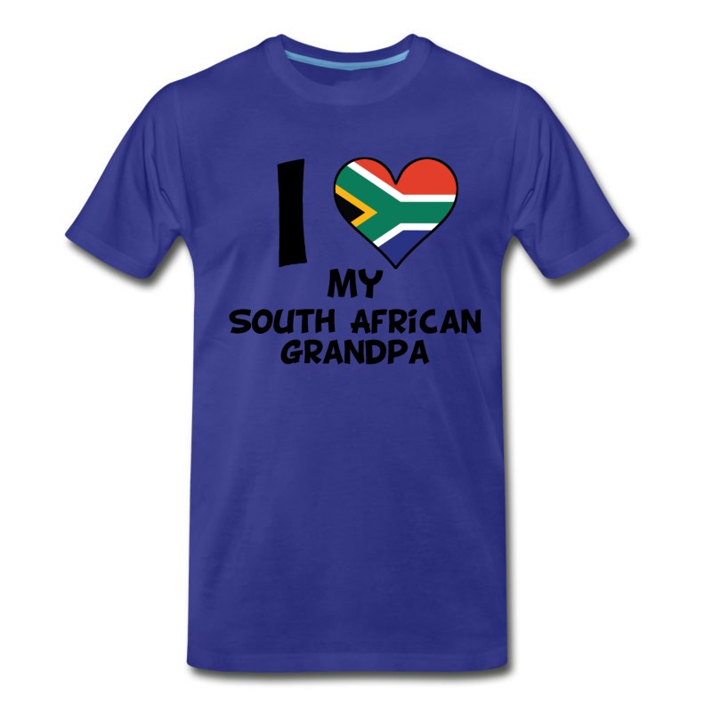 Men's I Heart My South African Grandpa T-Shirt