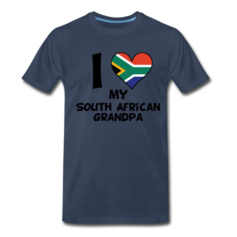 Men's I Heart My South African Grandpa T-Shirt