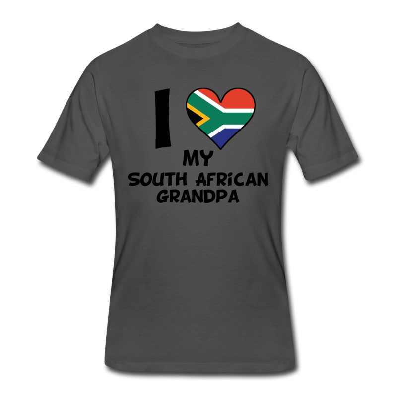 Men's I Heart My South African Grandpa T-Shirt