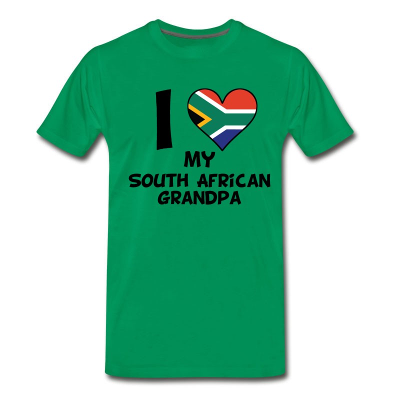 Men's I Heart My South African Grandpa T-Shirt