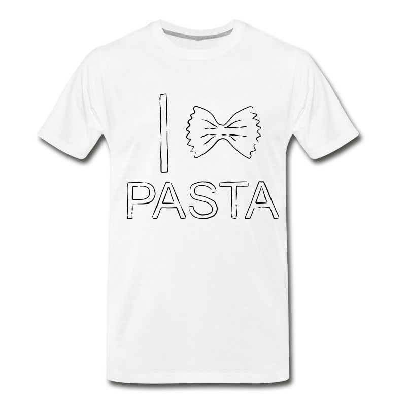 Men's I Heart Pasta Love T-Shirt