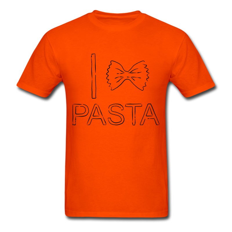 Men's I Heart Pasta Love T-Shirt