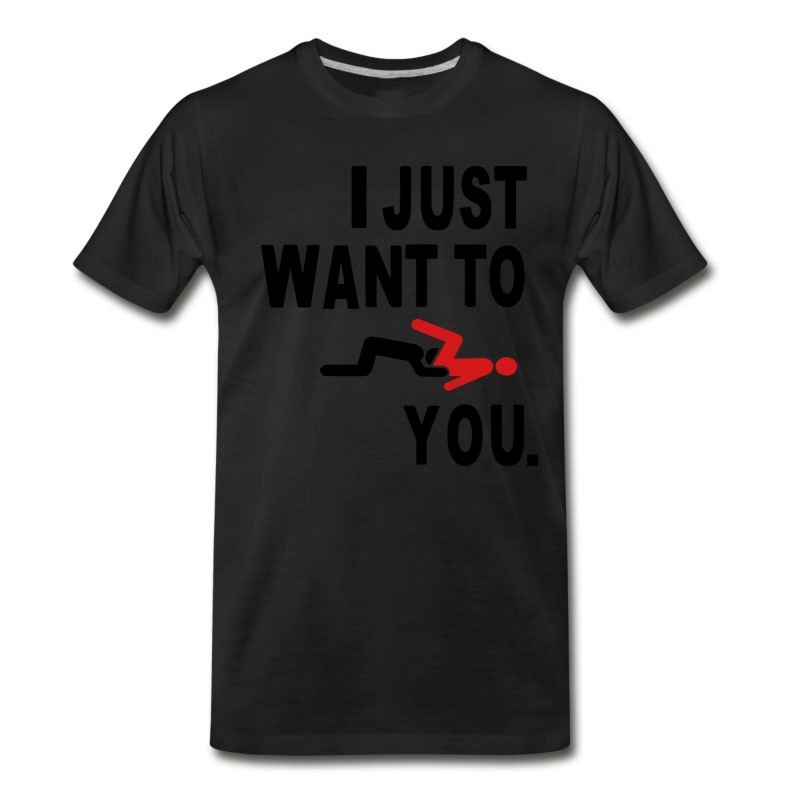 Men's I JUST WANT TO EAT YOU. T-Shirt