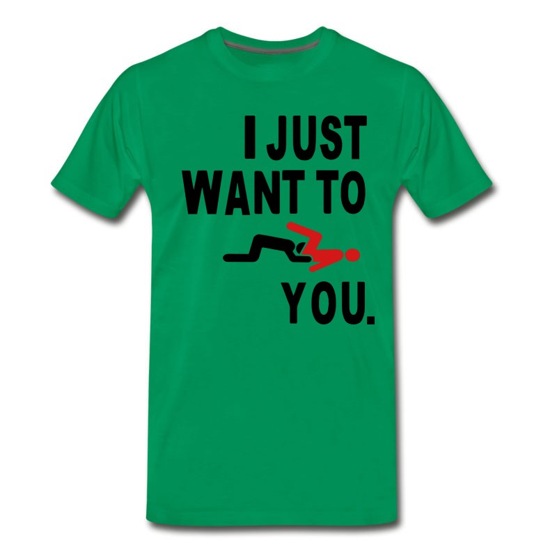 Men's I JUST WANT TO EAT YOU. T-Shirt