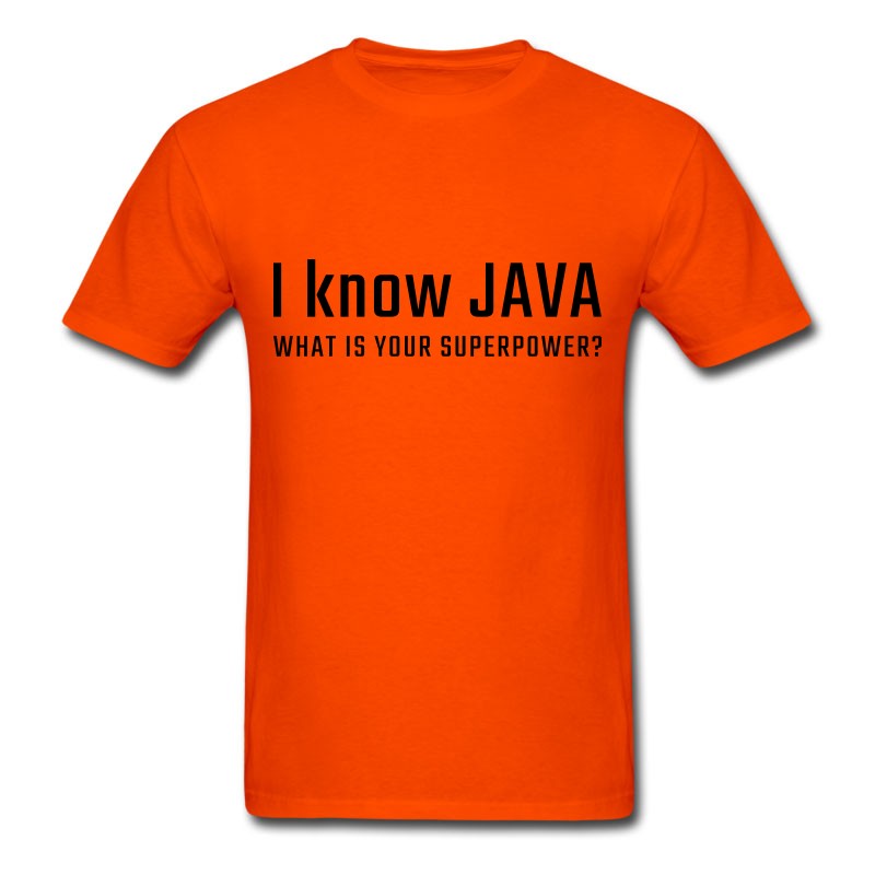 Men's I Know JAVA - What Is Your Superpower T-Shirt