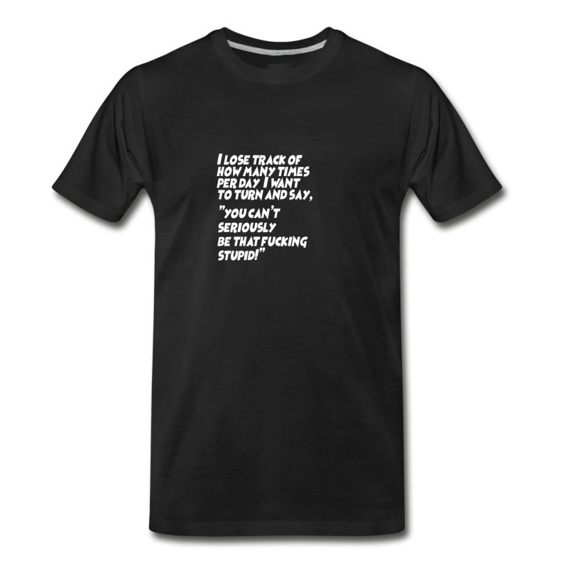 Men's I Lose Track Tshirt 2 T-Shirt