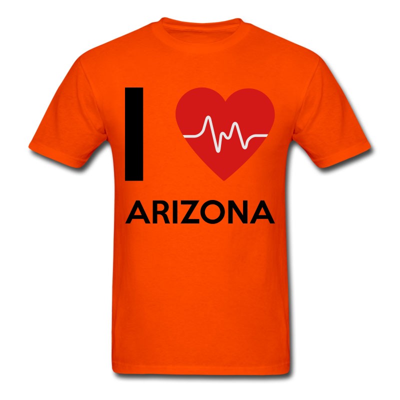 Men's I Love Arizona T-Shirt