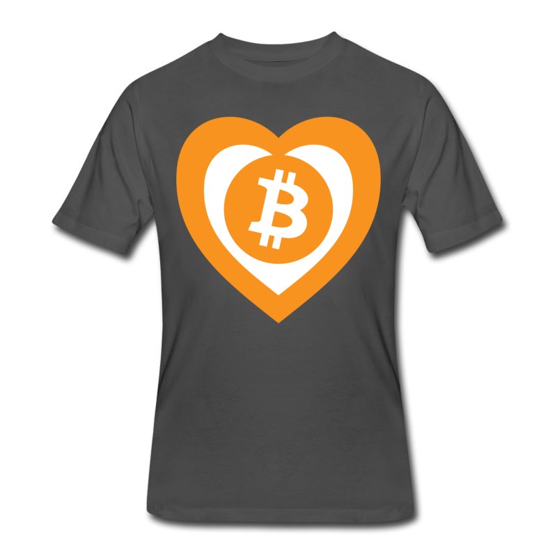 Men's I Love Bitcoin (BTC) T-Shirt