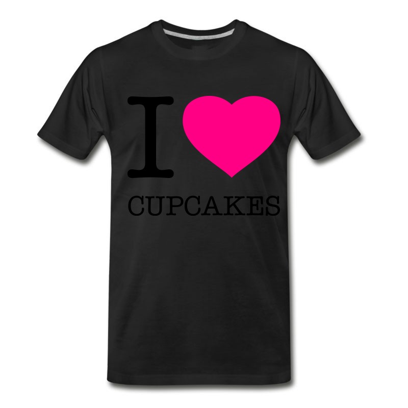 Men's I LOVE CUPCAKES T-Shirt