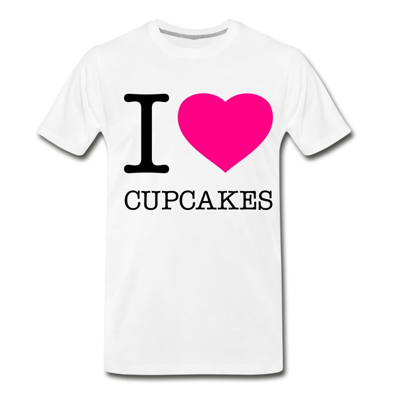 Men's I LOVE CUPCAKES T-Shirt