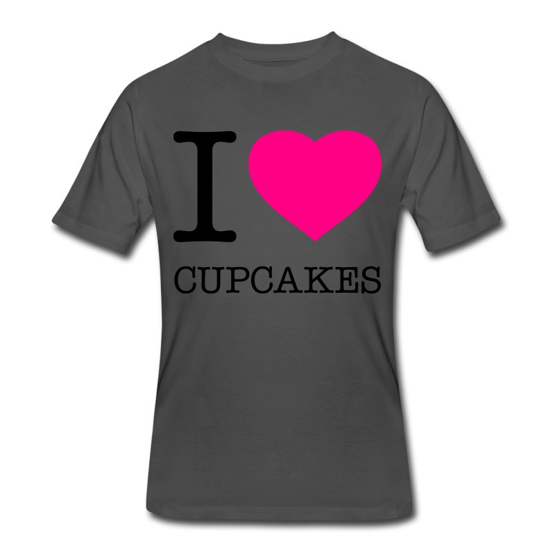 Men's I LOVE CUPCAKES T-Shirt