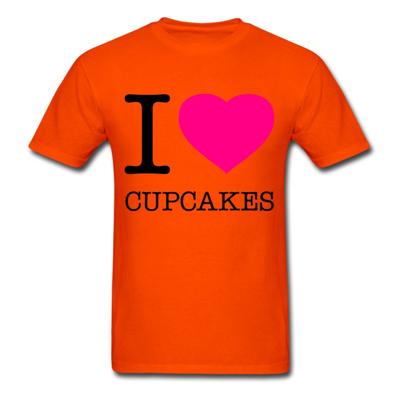 Men's I LOVE CUPCAKES T-Shirt