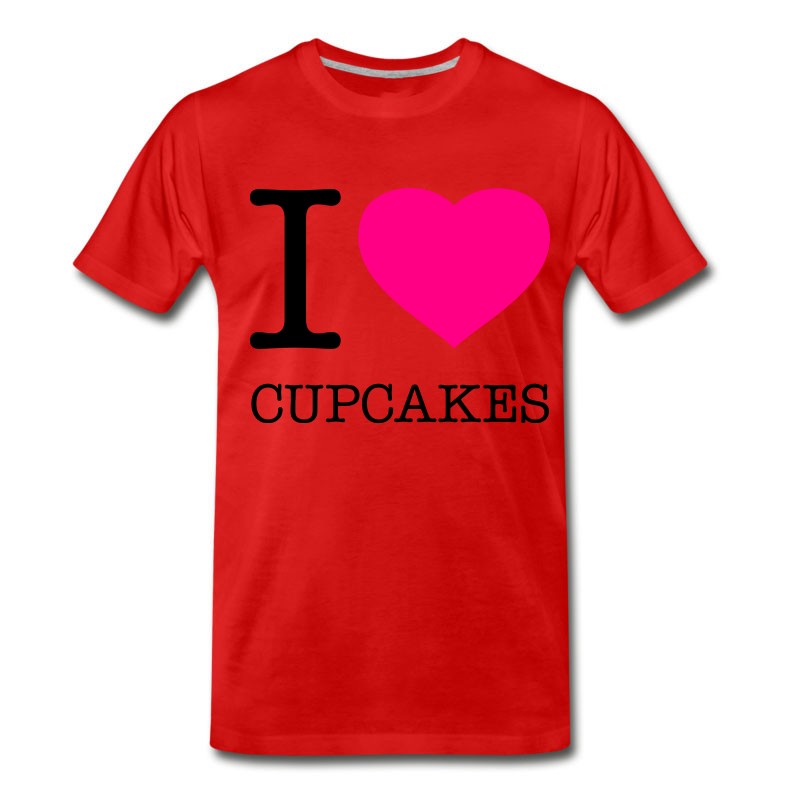 Men's I LOVE CUPCAKES T-Shirt