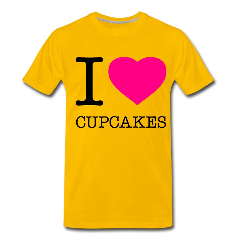 Men's I LOVE CUPCAKES T-Shirt