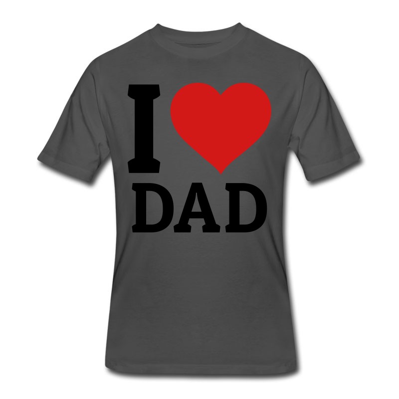 Men's I Love Dad T-Shirt