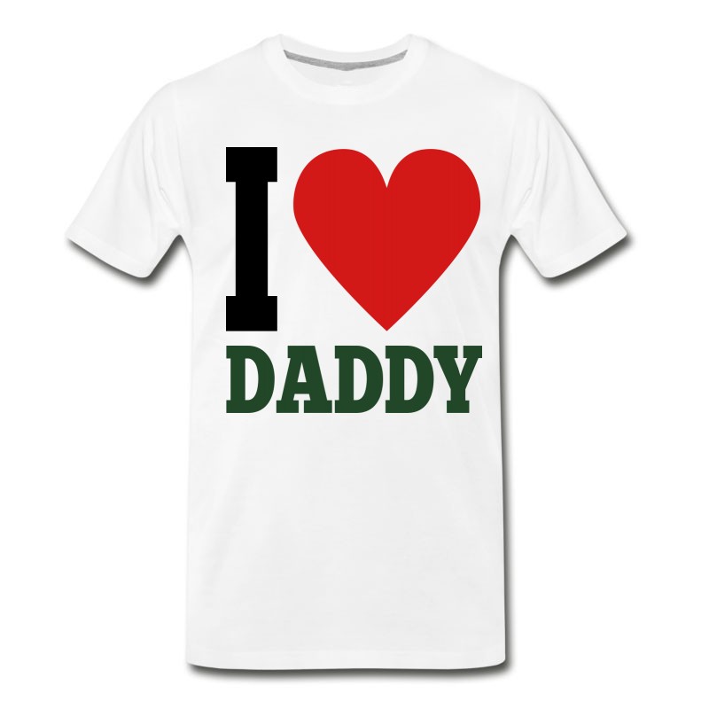 Men's I Love Daddy T-Shirt