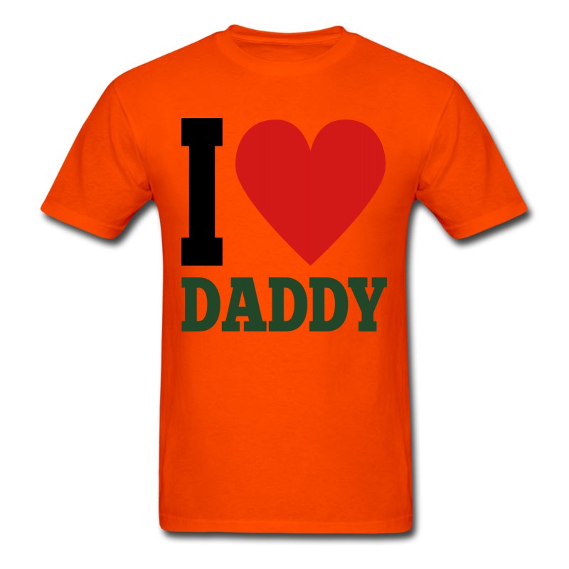 Men's I Love Daddy T-Shirt